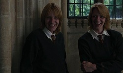 Movie image from Hogwarts (practice room/library)