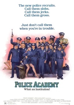 Poster Loucademia de Polícia 1984