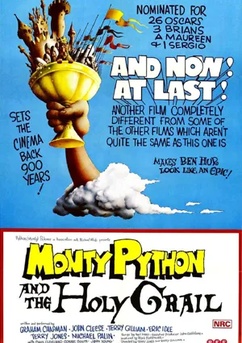 Poster Monty Python em Busca do Cálice Sagrado 1975
