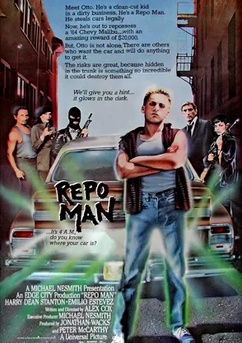 Poster Repo Man: A Onda Punk 1984