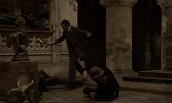 Movie image from St. Paul's Cathedral (crypt)