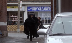 Movie image from Alley (north of St. Clair, west of Westmount)