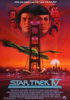 Poster Star Trek IV : Retour sur Terre 1986