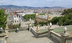 Real image from Palácio Nacional de Barcelona