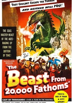 Poster Le monstre des temps perdus 1953