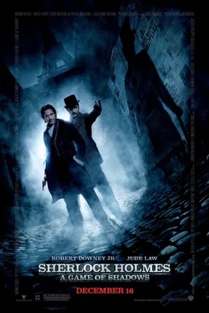  Poster Sherlock Holmes: Juego de sombras 2011