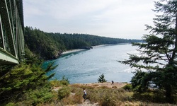 Real image from Deception Pass Bridge  (Deception Pass State Park)