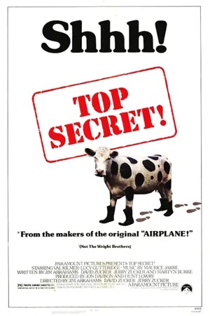 Poster Top Secret! 1984