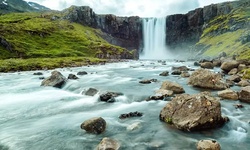 Real image from Gufu waterfall