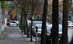 Movie image from Alexander Street (between Columbia & Main)