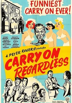 Poster Carry on Regardless 1961