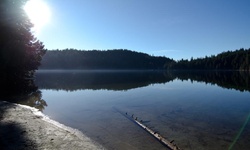 Real image from Sasamat Lake  (Belcarra Regional Park)