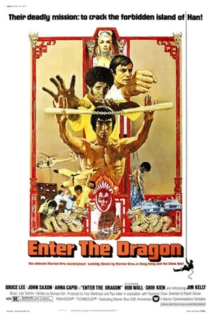 Poster Opération dragon 1973