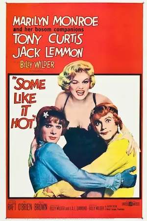 Poster В джазе только девушки 1959