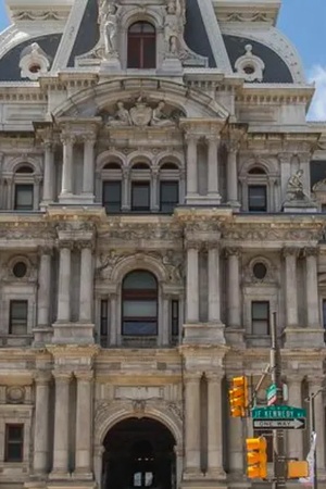 Poster Philadelphia city hall