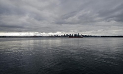 Real image from Vancouver Harbour