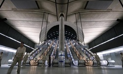 Movie image from Canary Wharf Underground Station