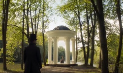 Movie image from The rotunda at the Larin estate
