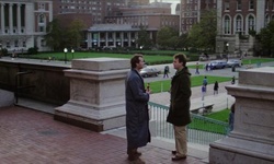 Movie image from Columbia University Lawn