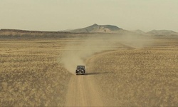 Movie image from Driving to Spectre Base
