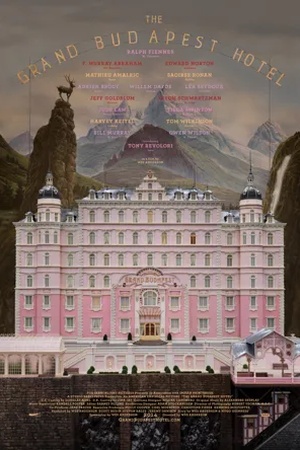 Poster The Grand Budapest hotel 2014