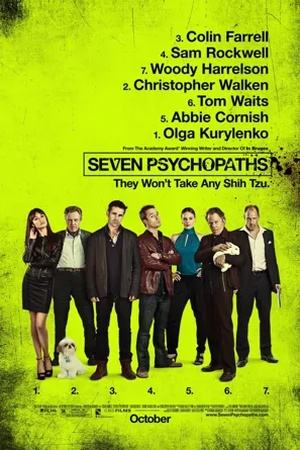 Poster Seven Psychopaths 2012