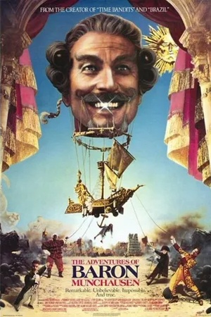 Poster Les aventures du baron de Munchausen 1988