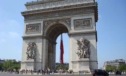 Real image from Arc de Triomphe