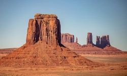 Real image from Monument Valley - North Window Overlook