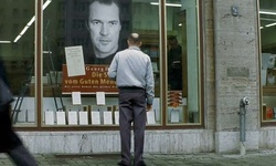 Movie image from Bookshop window