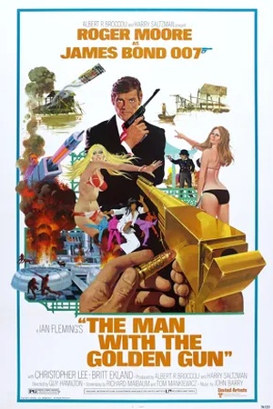 Poster Человек с золотым пистолетом 1974