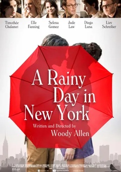 Poster Día de lluvia en Nueva York 2019