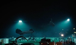 Movie image from Ft. Linwood Military Academy (landing area & entrance)