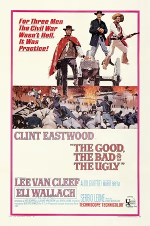Poster Хороший, плохой, злой 1966
