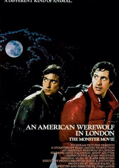 Poster Un hombre lobo americano en Londres 1981