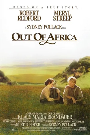 Poster Out of Africa - Souvenirs d'Afrique 1985