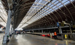 Real image from Paddington Station