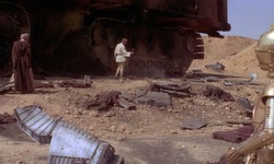 Movie image from Destroyed Sandcrawler