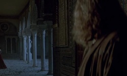 Movie image from Queen Isabella's Palace (courtyard)