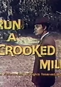 Poster Run a Crooked Mile 1969