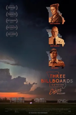 Poster Three Billboards Outside Ebbing, Missouri 2017