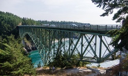 Real image from Deception Pass Bridge  (Deception Pass State Park)