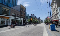 Real image from Granville Street (between Smithe & Robson)