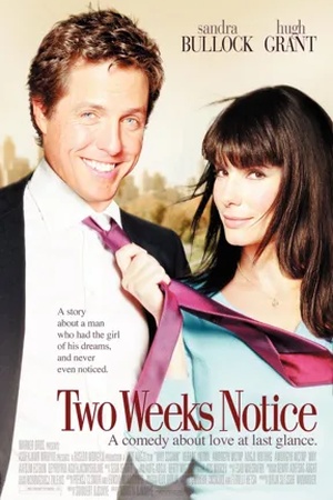 Poster Two Weeks Notice 2002