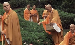 Movie image from Buddhist monastery