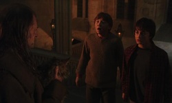 Movie image from Hogwarts (main stairs)