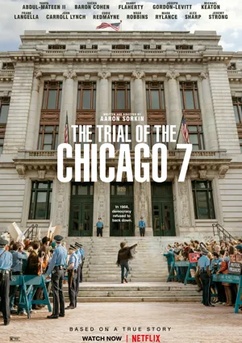 Poster El juicio de los 7 de Chicago 2020
