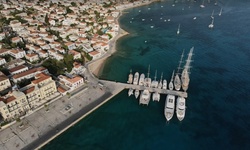 Real image from Spetses Harbour