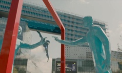 Movie image from Flying through Building