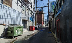 Real image from Alley (south of Granville, west of Nelson)